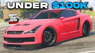 Best Cars UNDER $100K in GTA Online! (Cheap Budget Vehicles)