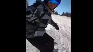 Woman Took A Hard Fall Snowboarding At Winter Park, Colorado