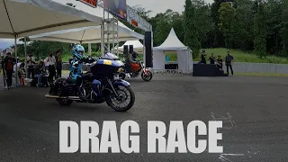 DRAG RACE  SENTUL - HARLEY RG PEMBALAPNYA CEWEK !!!