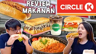 REVIEW MAKANAN MINIMARKET CIRCLE-K !! LEBIH ENAK DARI INDOMAR*T ??