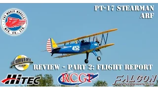 The World Models 30% PT 17 Stearman ARF