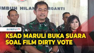 KSAD Maruli Buka Suara soal Film Dirty Vote: Pernyataan Tak Bernyali