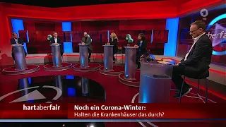 Hart aber fair 22.11.2021  Noch ein Corona-Winter: Halten die Krankenhäuser das durch?