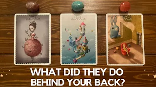 What Did They Do Behind Your Back? (That you are meant to know)✨ 👀🤔✨ | Pick a card