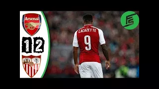 Arsenal vs Sevilla 1-2 - Highlights & Goals - 30 July 2017 [ Petra Metzger ]