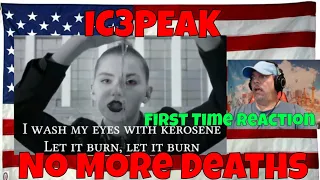 IC3PEAK - No More Deaths - Official English English Translation - REACTION - Uhhhhhhh First Time...