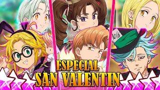 Especial San Valentín con Las Parejas de 7ds en Pvp Normal / The Seven Deadly Sins: Grand Cross