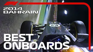 Duelling in the Dark! Best Onboards | 2014 Bahrain Grand Prix