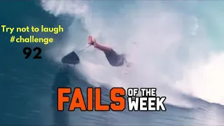 Try not to laugh #challenge 92|  Nature Strikes Back| Fails of the Week | #funnyfailskvideo