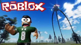 Fighting TRIPODS from WAR of the WORLDS in ROBLOX! (Apocalyptic Mist)