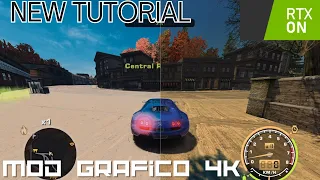 NFS MOST WANTED 2005 NEW TUTORIAL MOD GRAFICO 4K