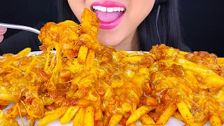 ASMR CHILI CHEESE FRIES from CHECKER & RALLY'S Eating Sounds (Mukbang) ASMR Phan