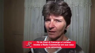 Fã de Zezé di Camargo e Luciano se Emociona