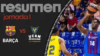 Barça - UCAM Murcia (85-78) RESUMEN | Liga Endesa 2021-22