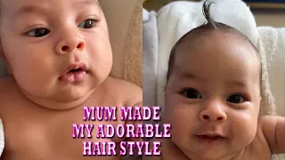 OMG! Da Brat and Judy Dupart Made His New Born baby Hair Style He Looks Adorable.