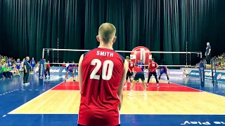 Volleyball men USA vs Brazil .2017-8-19 USAV Cup (HD)