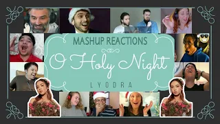 Mashup Reactions O Holy Night Lyodra | Cr By @Reactionlyodra