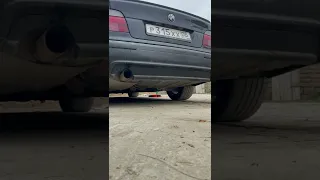 BMW e39 540i 4.6 - холодный старт / gold start