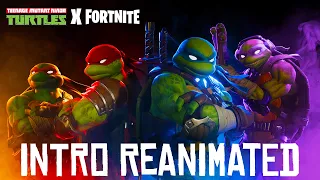 TMNT X Fortnite - Teenage Mutant Ninja Turtles (2012) Theme | Intro Reanimated