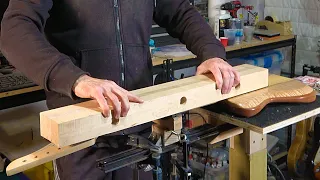 How To Make A Compound Conical Radius Fretboard