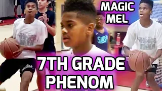 7th Grade MAGIC MEL Will Go At ANYBODY! Shifty Point Guard From New York Is The REAL DEAL 🗣️