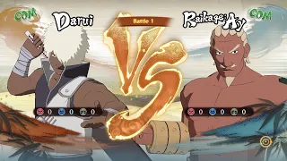 Darui vs Raikage Ay — Naruto Shippuden Ultimate Ninja STORM 4 (COM vs COM)