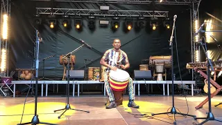 Petit Adama Diarra - Djembekan - Africa Night Mali Unite - Vilnius 2019  -Afrikos būgnai