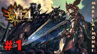 Our Journey Begins - Monster Hunter 4 Ultimate 3DS Intro - Playthrough Part 1