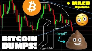 BITCOIN PRICE DROP TODAY - Where Support? (plus MACD Update!)