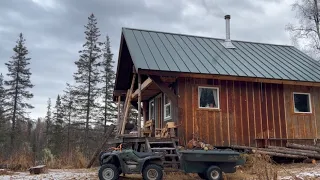 Cabin Life in Alaska ~ Preparing for Winter Part 1 ~ Nordland 49