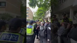 16 students arrested during pro-Palestine sit-in at University of Oxford