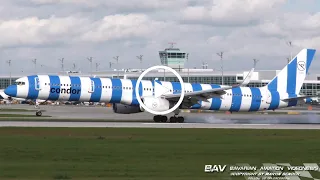 Boeing 757-300 - Condor "new livery" D-ABOI - landing at Munich Airport