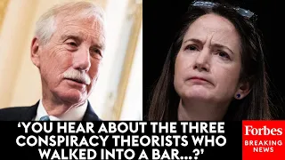 Angus King Cracks Up DNI Avril Haines With Joke During An Intelligence Committee Hearing