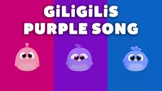 The PURPLE Song | Learn Colors | Phonic Song for Children | Nursery Rhymes for Kids | LONG VERSION