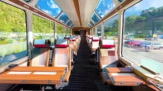 🇨🇭Riding the Glacier Express First Class in Switzerland (Zermatt→Chur)