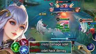 NEW CRAZY BUILD ODETTE HURTS TO GET A MINIAC