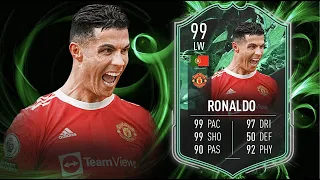 FIFA 22: CRISTIANO RONALDO 99 SHAPESHIFTER PLAYER REVIEW I FIFA 22 ULTIMATE TEAM