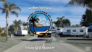 360 Tour of Pismo Coast Village in Pismo Beach California - RV Park on the Beach