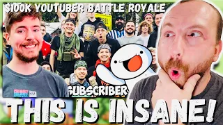 TheOdd1sOut IS INSANE! MrBeast $200,000 Youtuber Battle Royale (REACTION!)