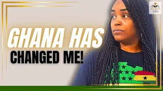 AFRICAN AMERICAN IN GHANA | GHANA HAS CHANGED ME | MY NEW PERSPECTIVE IN GHANA #change #grateful