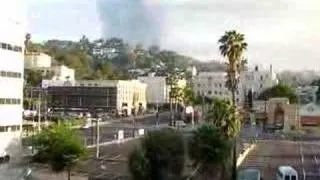 Smoke over Hollywood - Universal Studios Fire - June 1, 2008