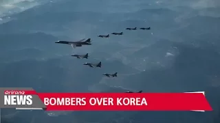 U.S. B-1B bombers participate in joint South Korea-U.S. drills