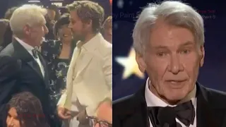 Harrison Ford Reunites With Ryan Gosling At Critics Choice