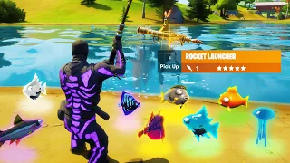 winning using ONLY *NEW* FISHING LOOT