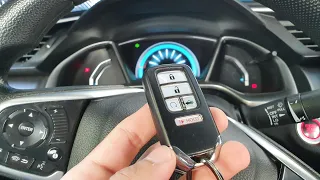 Cómo cambiar batería de control remoto Honda Civic 2016+