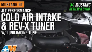 2018-2020 Mustang GT JLT Performance Cold Air Intake & Rev-X Tuner w/ Lund Racing Tune Review & Dyno