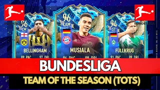 FIFA 23| Bundesliga TEAM OF THE SEASON (TOTS) PREDICTIONS! FT.Musiala, Bellingham, Kobel ETC...