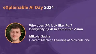 eXplainable AI Day 2024 | Why does this look like that? Demystifying AI in Computer Vision