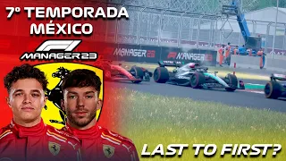 💥DROGASLY EN SU PRIME - MALA SUERTE PARA LANDO | F1 Manager 23 | T7/C19 GP de MÉXICO 🇲🇽