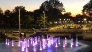 На Левобережье Мариуполя запустили пешеходный фонтан
